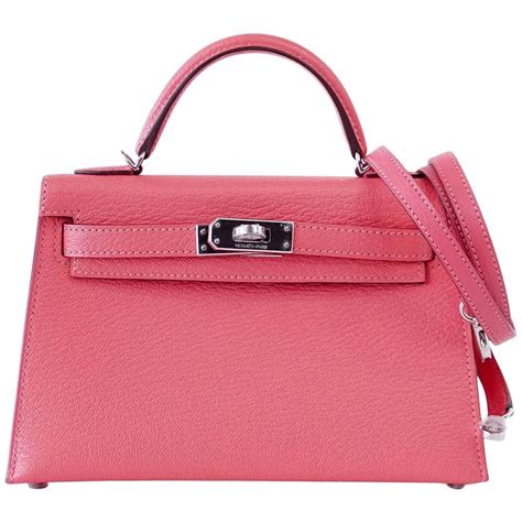 hermes mini kelly rose